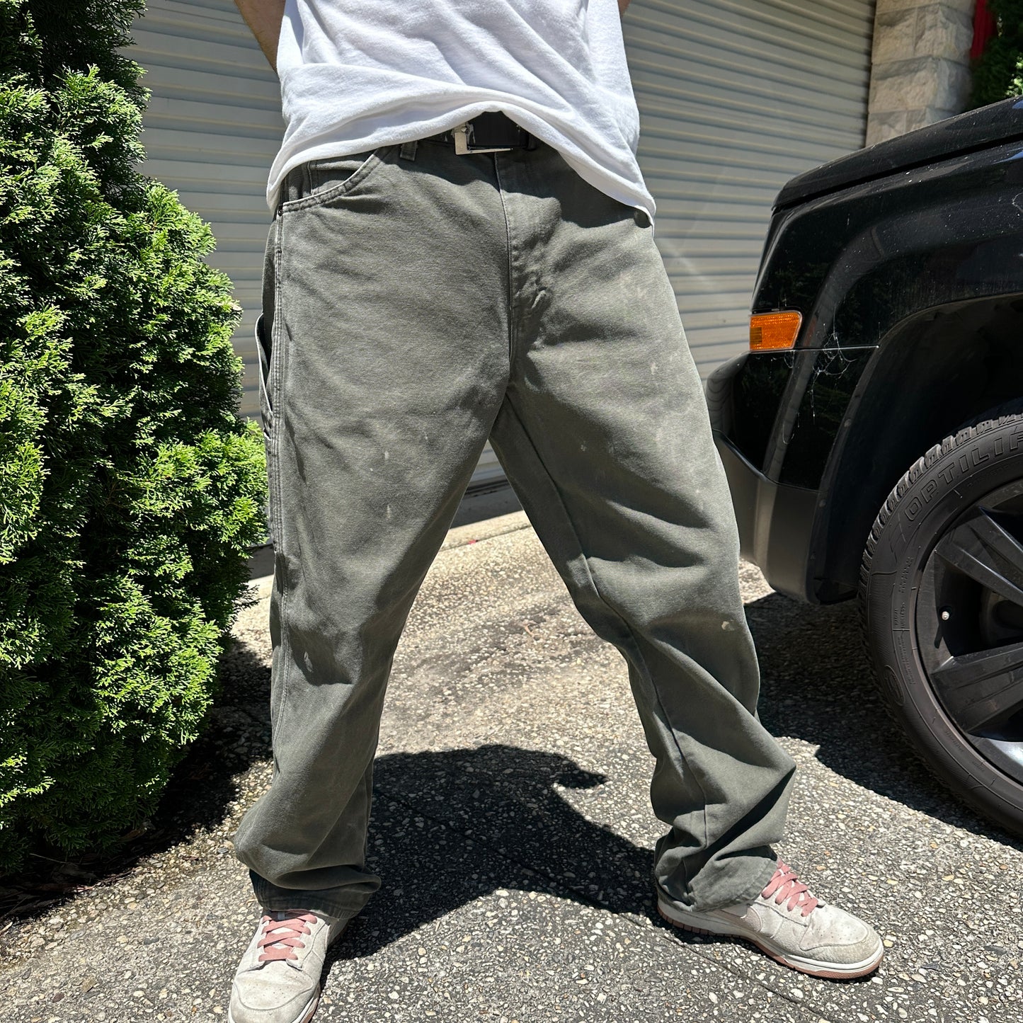Vintage Dickies Carpenter Pants Green - 33