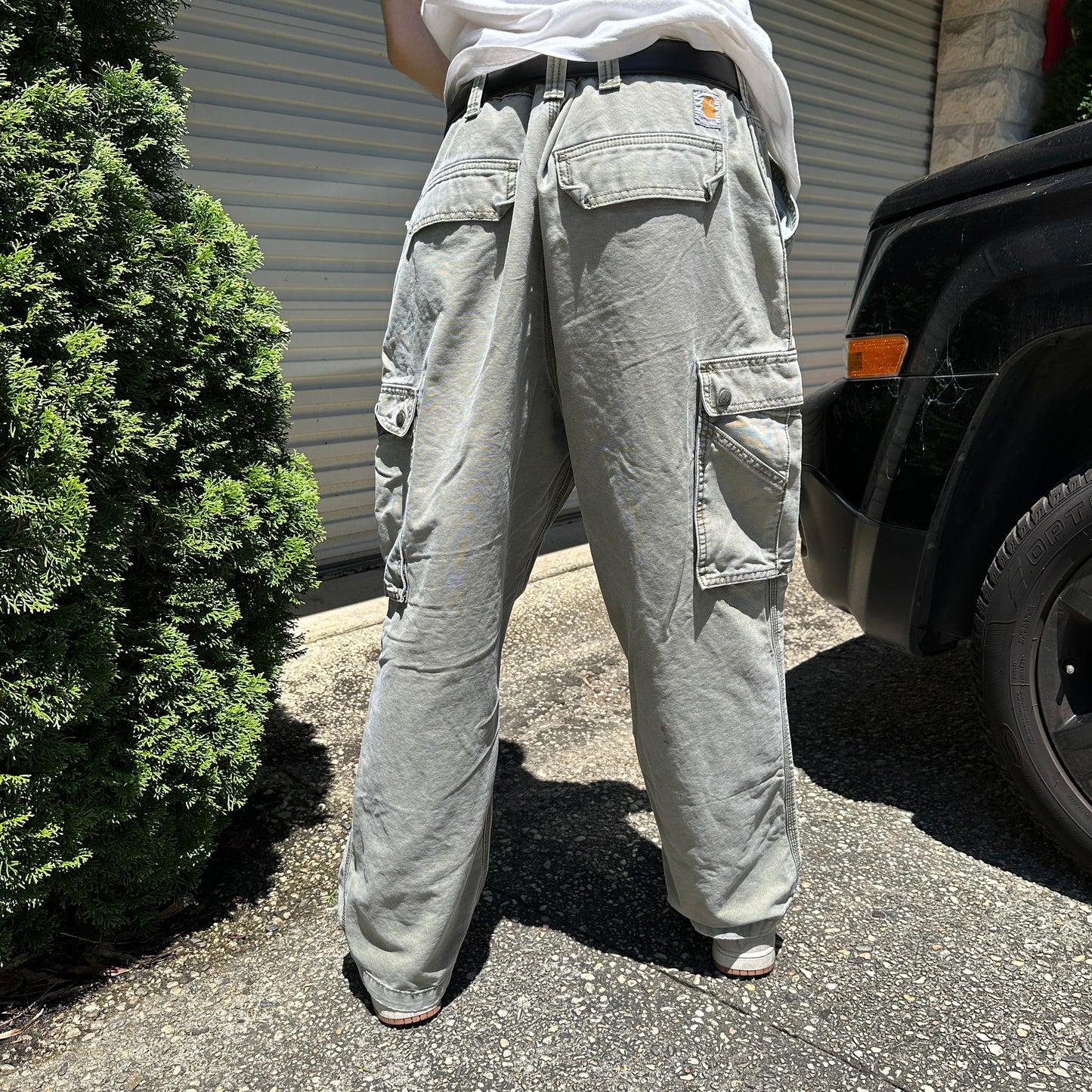 Vintage Carhartt Carpenter Pants Green - 40