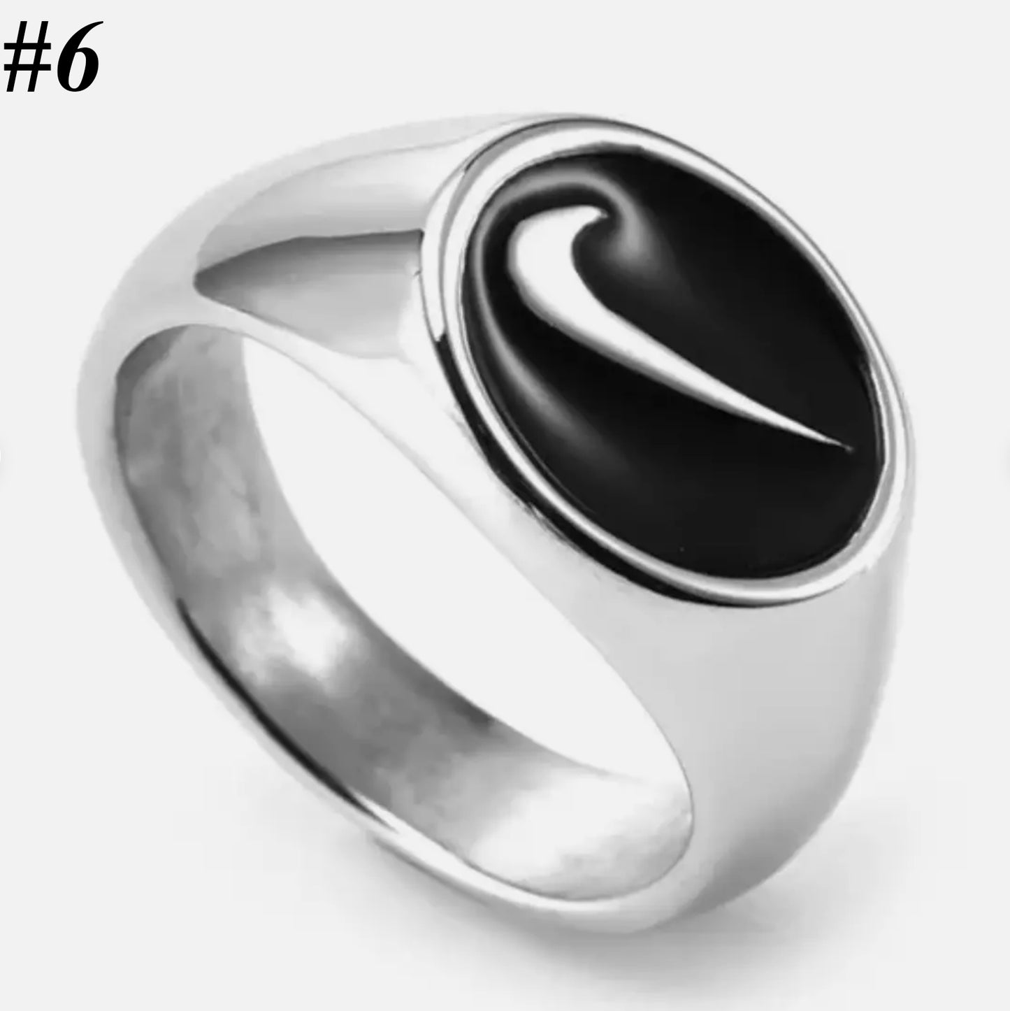 ☀️UNISEX FASHION NIKE RING | Stainless Steel & Silver | CHRISTMAS GIFT IDEA 🎄