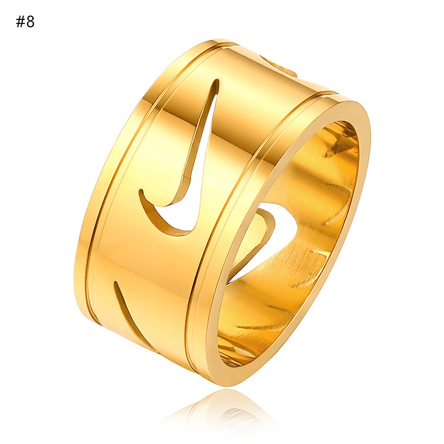 ☀️UNISEX NIKE GOLD RING I Stainless Steel & Gold | MEN & WOMEN CHRISTMAS GIFT!🎄