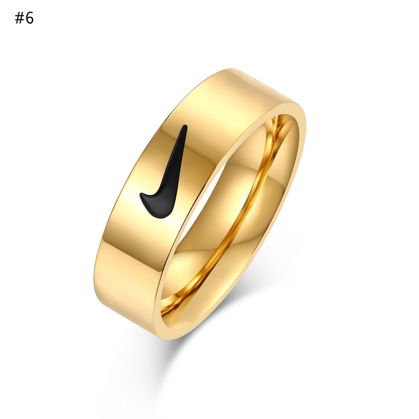 ☀️UNISEX NIKE GOLD RING I Stainless Steel & Gold | MEN & WOMEN CHRISTMAS GIFT!🎄