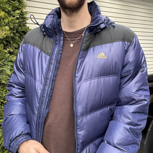 Vintage 2000's Adidas Puffer Jacket - M/L