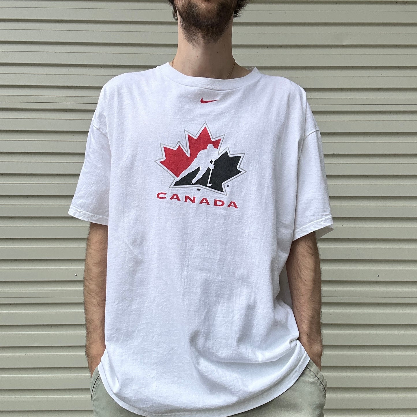 Vintage Nike Canada Graphic Tee - XL