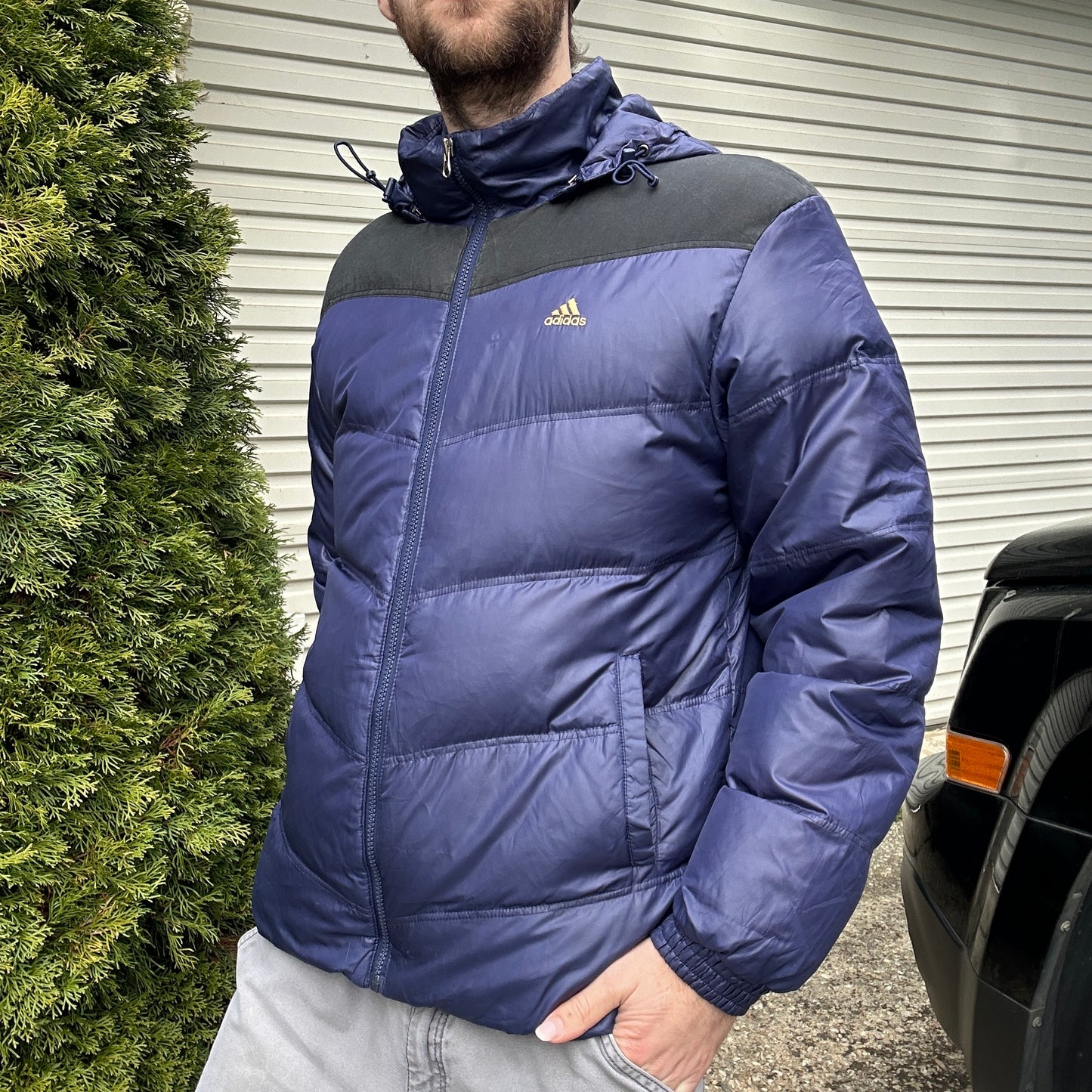 Vintage 2000's Adidas Puffer Jacket - M/L