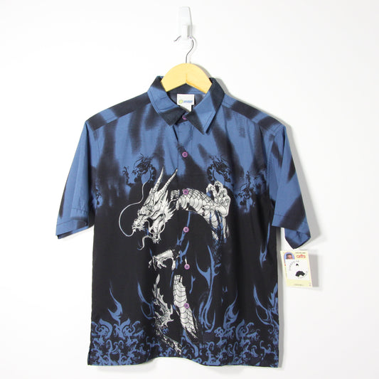 2000's Getaway Button Up Rave Shirt - S/M(W)