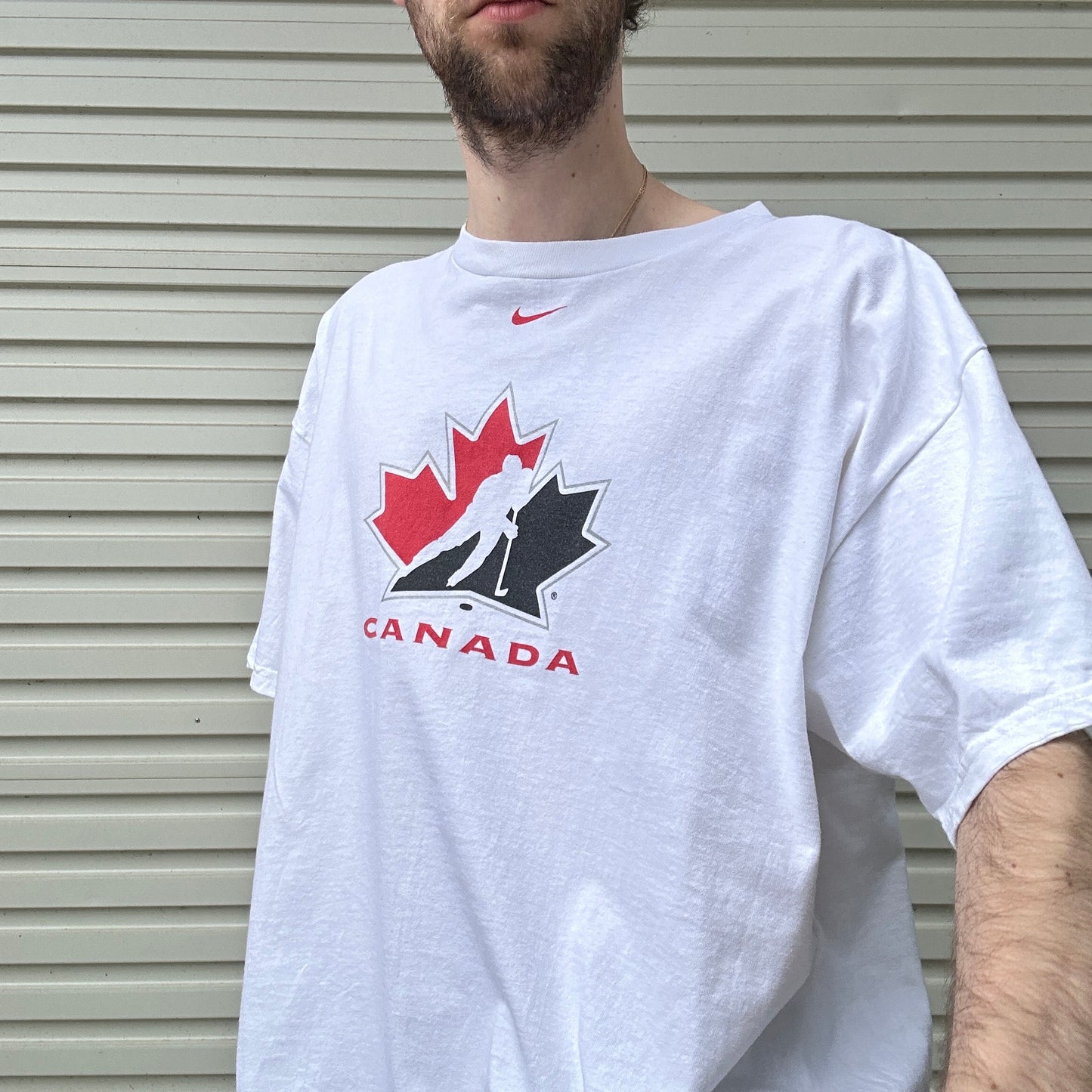 Vintage Nike Canada Graphic Tee - XL