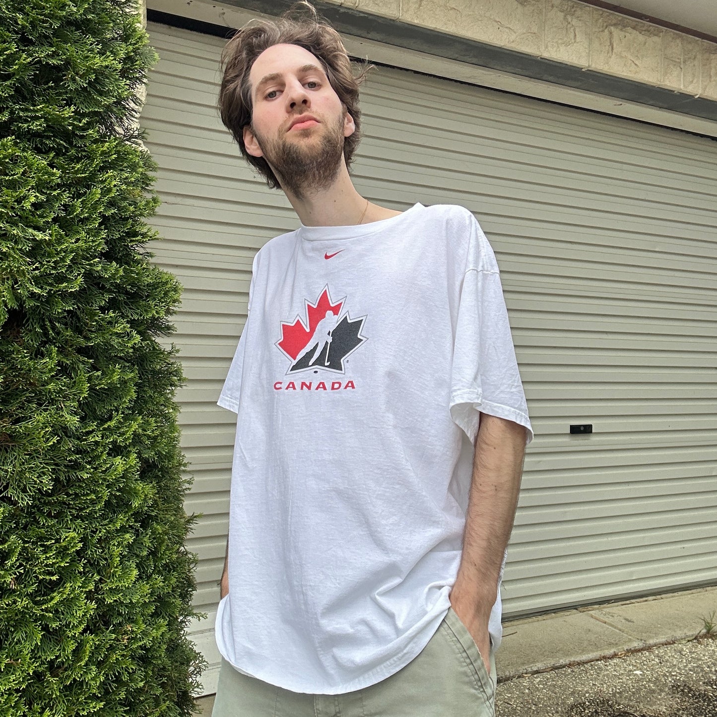 Vintage Nike Canada Graphic Tee - XL