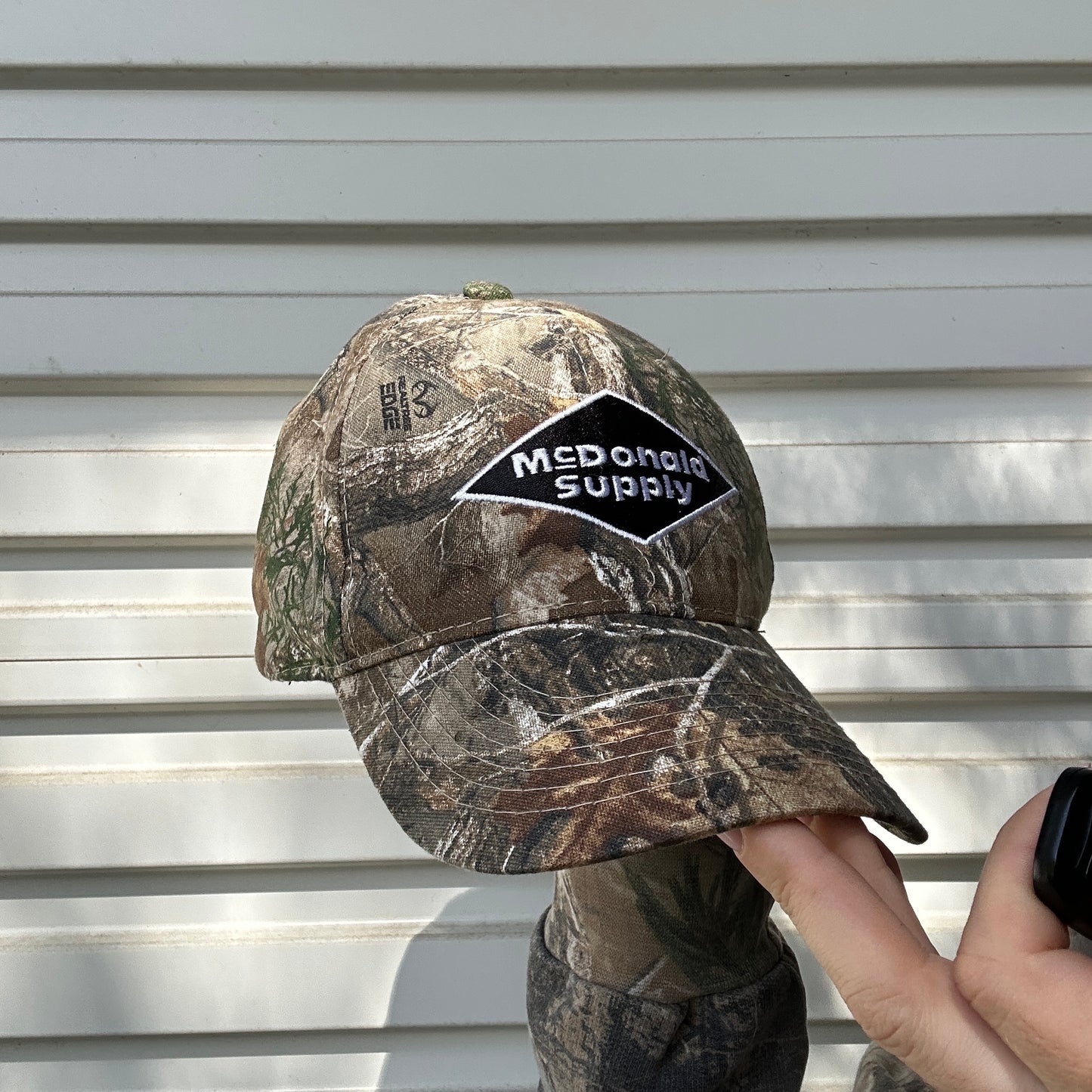 Vintage McDonald Realtree Camo Cap