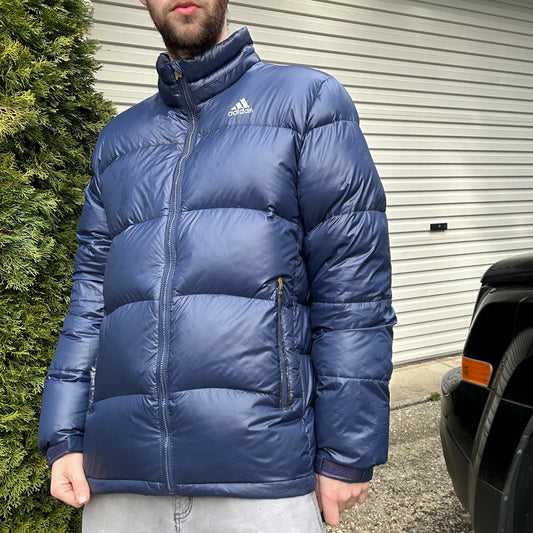 Vintage 2000's Adidas Puffer Jacket - L