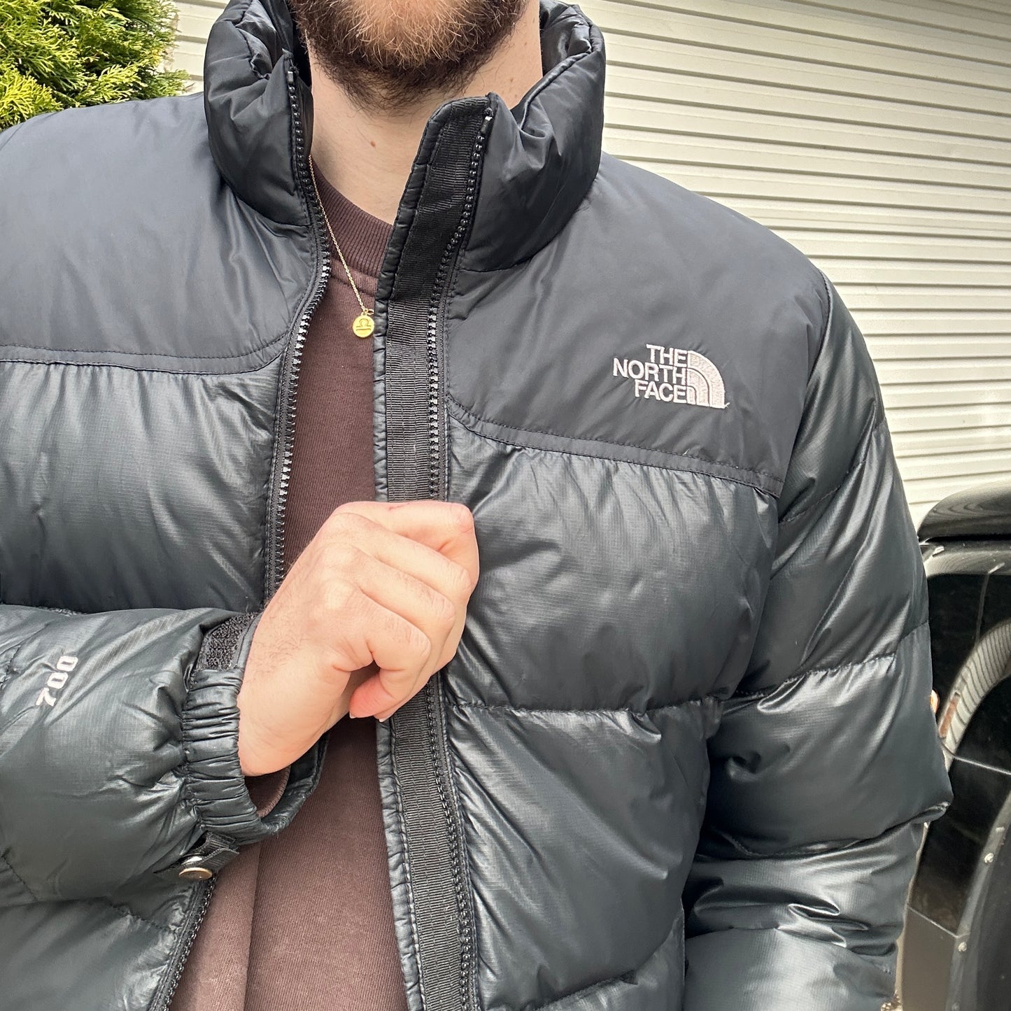 Vintage 2000's Black North Face Puffer - L(W)