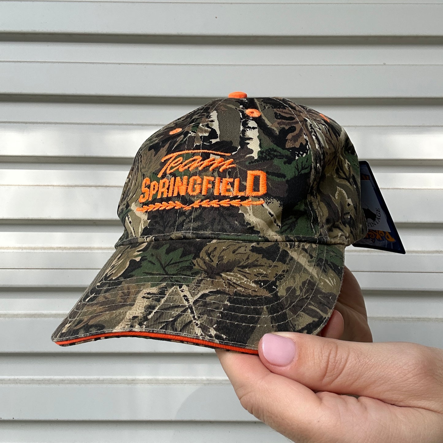Vintage Springfield Realtree Camo Cap