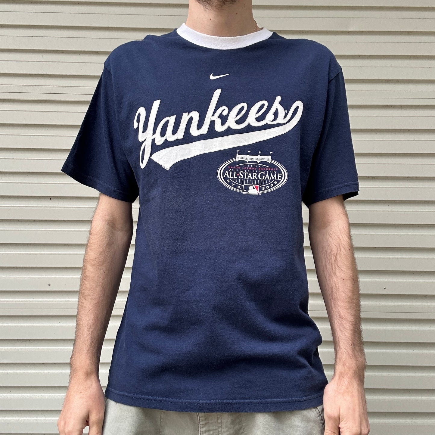 Vintage Yankees Nike Graphic Tee - M