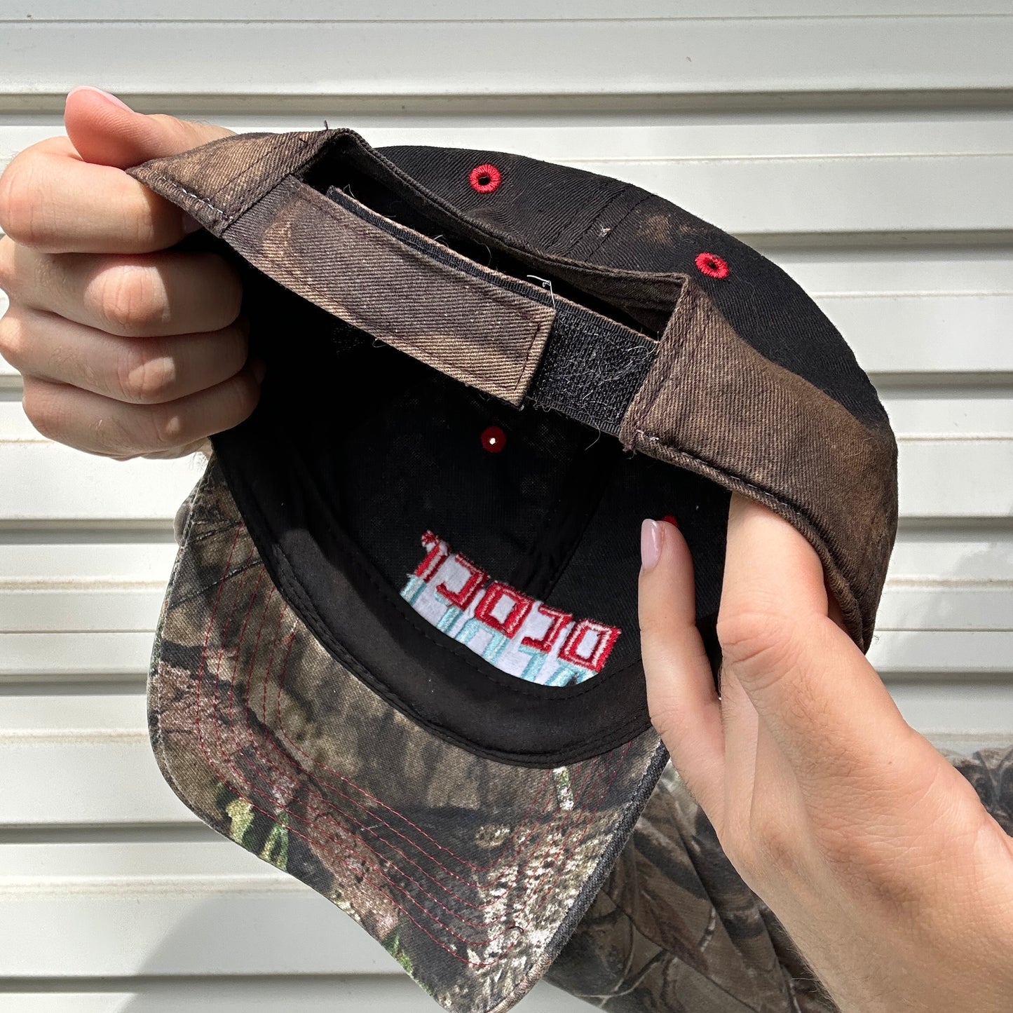 Vintage Rebel Realtree Camo Cap