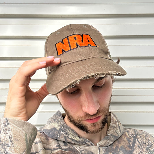 Vintage NRA Camo Cap