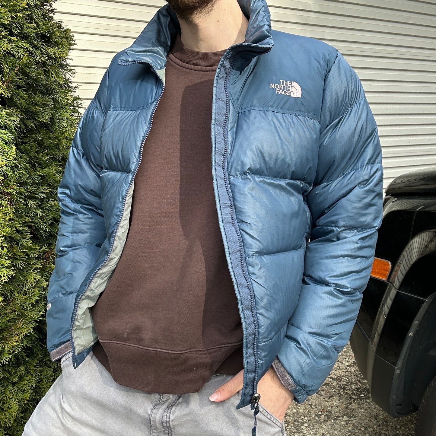 Vintage 2000's North Face Puffer Jacket - L(W)