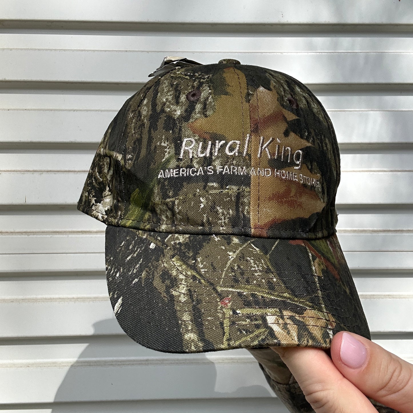 Vintage Rural Realtree Camo Cap