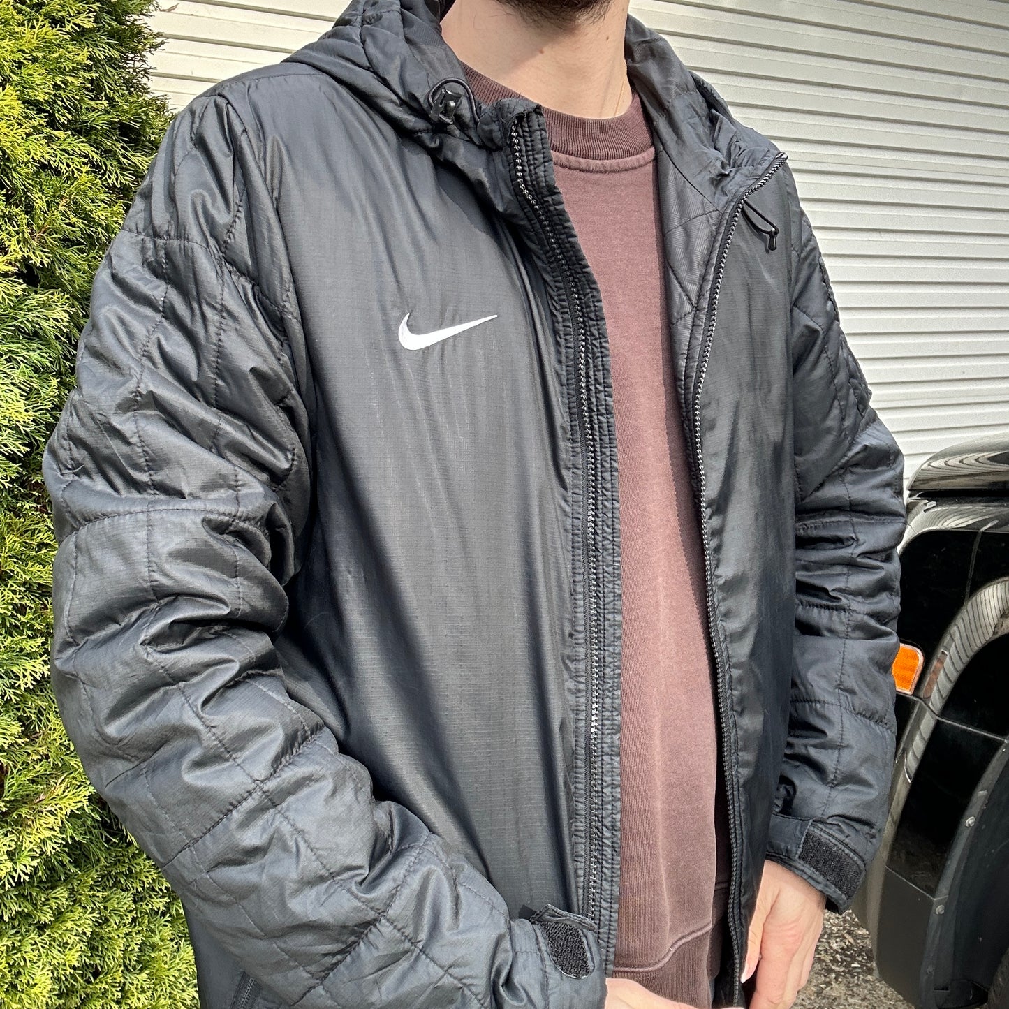 Vintage 2000's Nike Light Weight Puffer Jacket - L