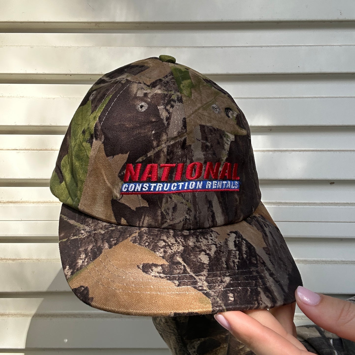 Vintage National Rentals Realtree Camo Cap