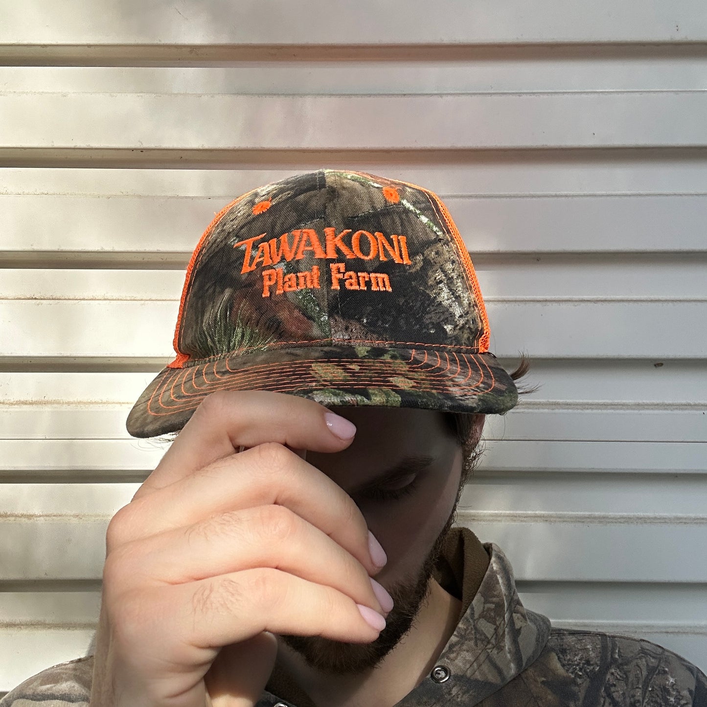 Vintage Plant Farm Realtree Camo Cap