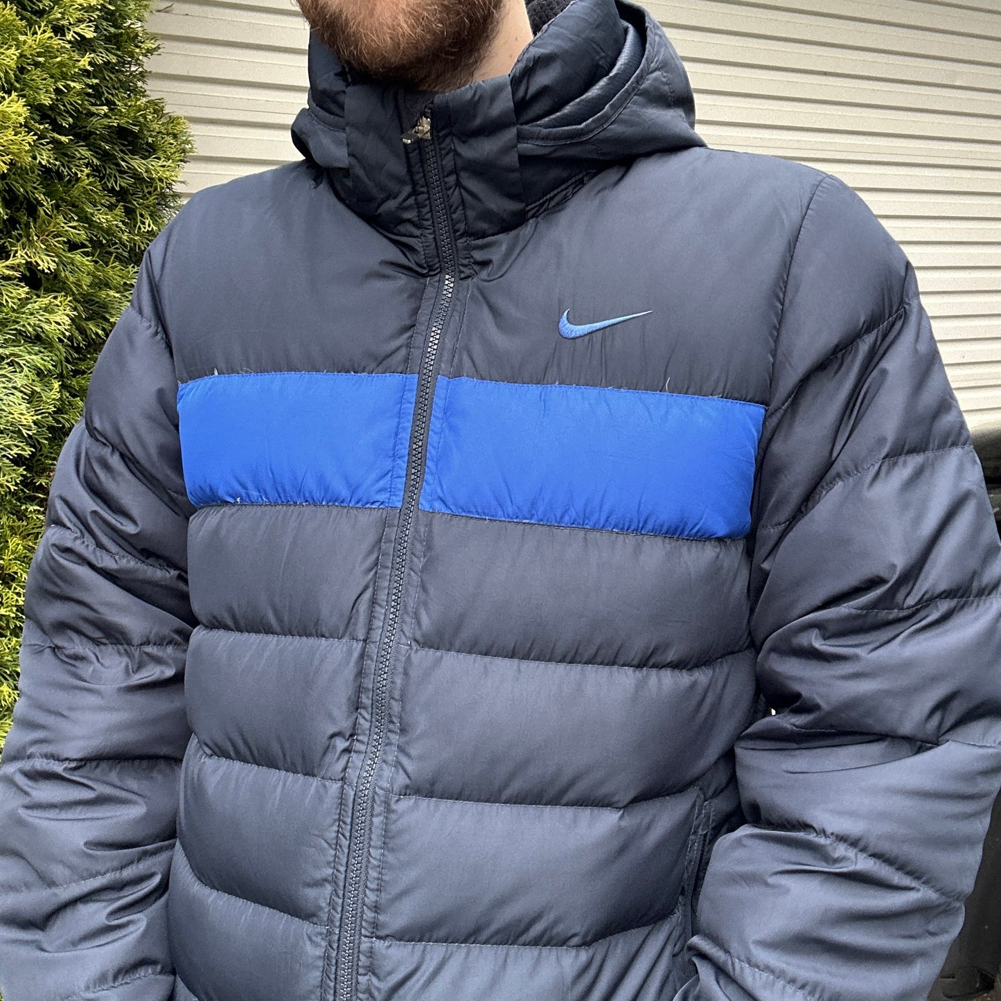 Vintage 2000's Nike Puffer Jacket - S/M