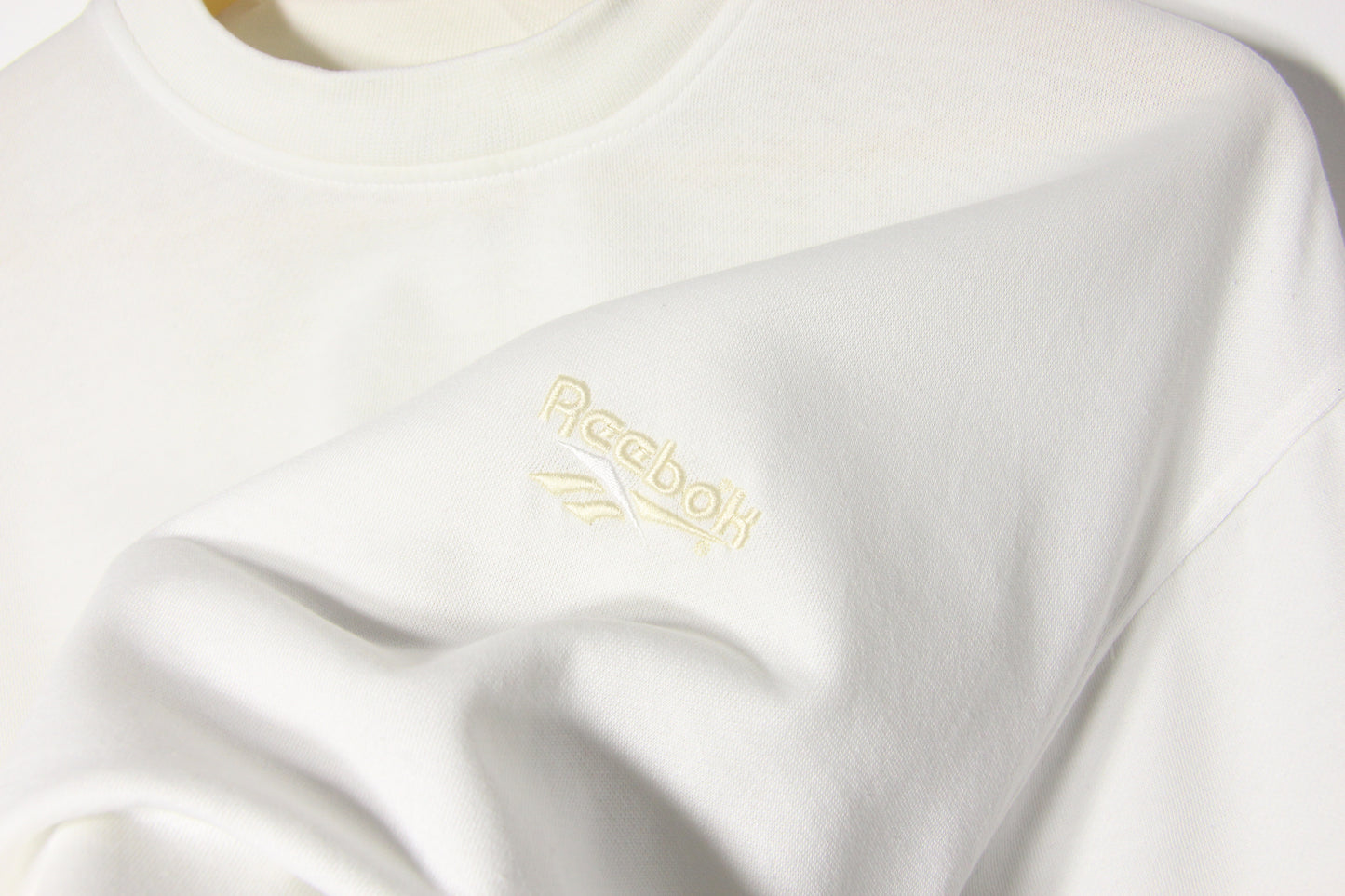 1990's Reebok White Sweatshirt - 14(W)