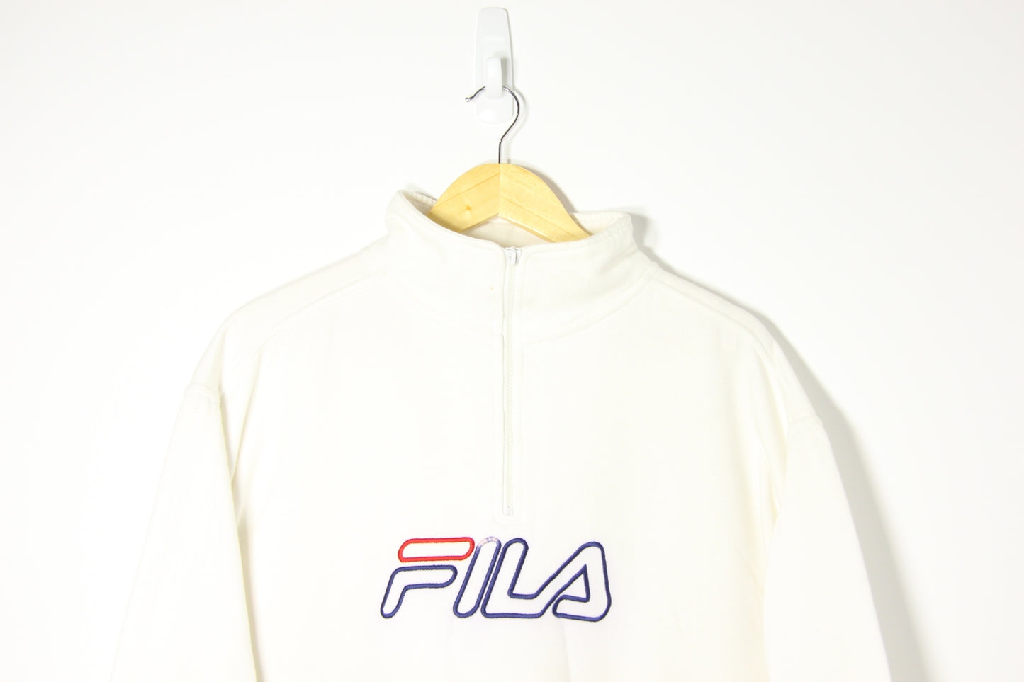 2000's Fila Spellout Sweatshirt - M