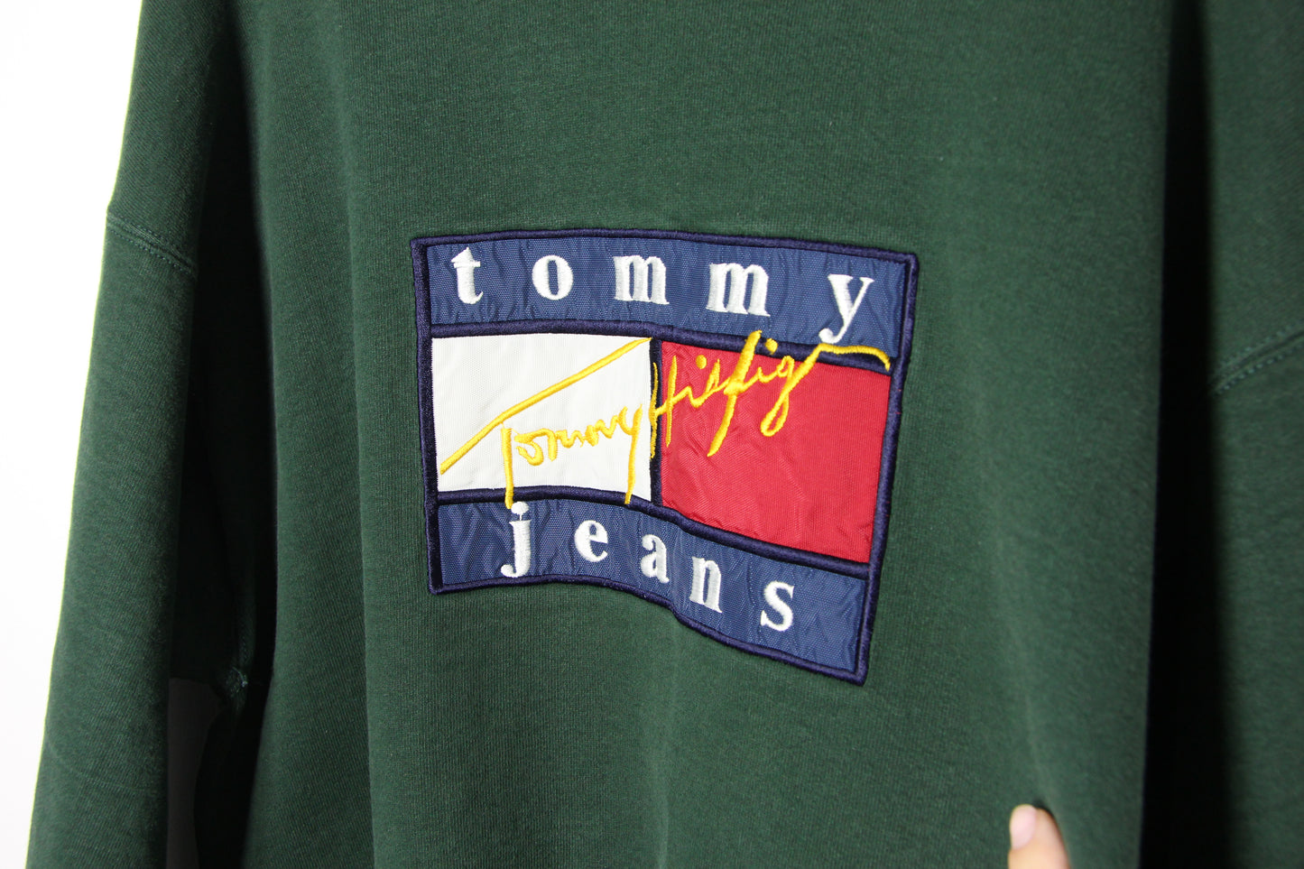 1990's Tommy Hilfiger Bootleg Sweatshirt - XL