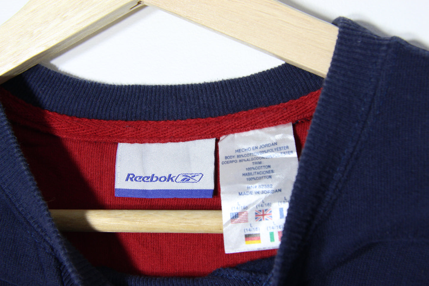 1990's Reebok Basic Sweatshirt - L(W)