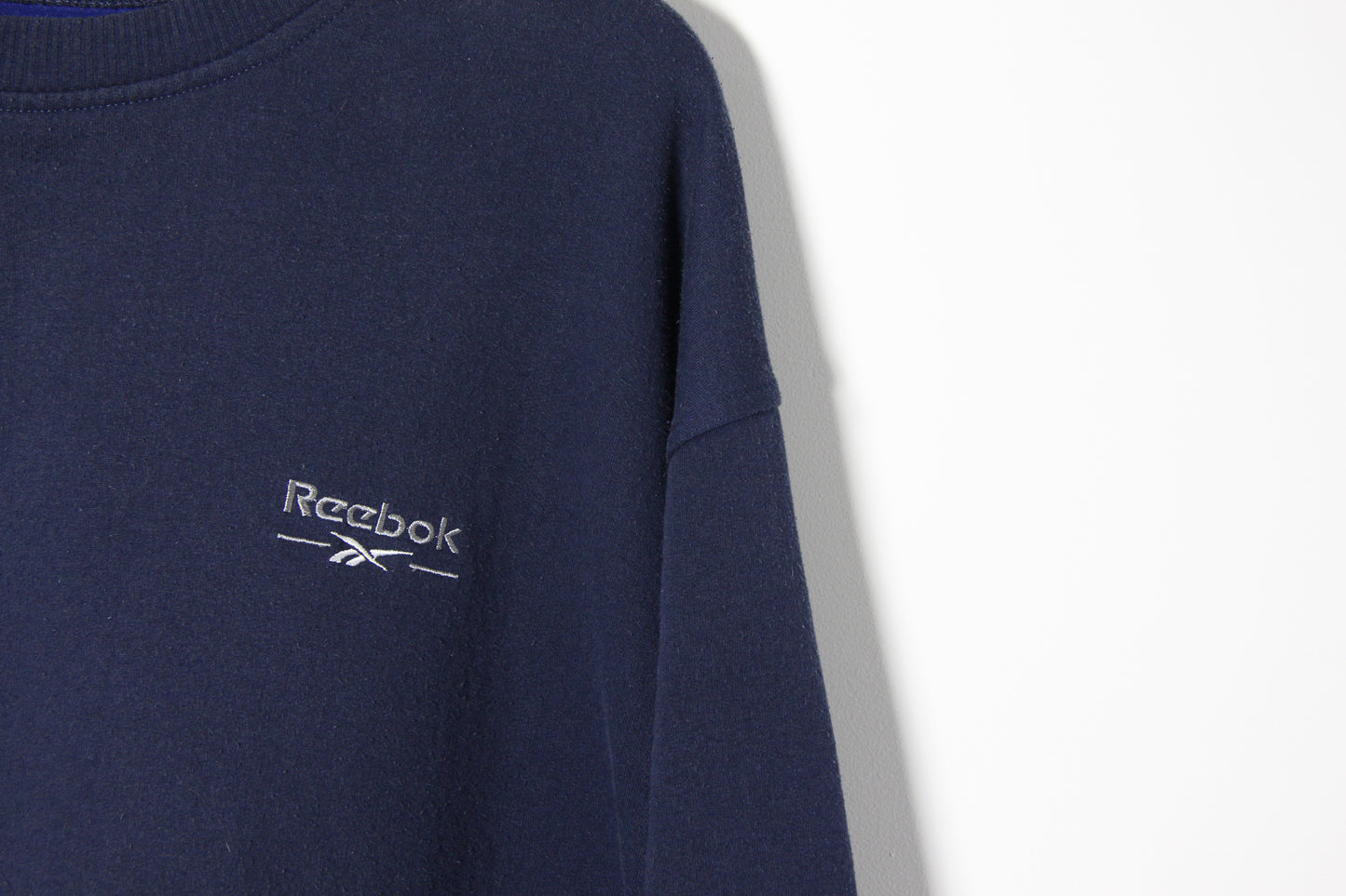 Vintage Reebok Navy Sweatshirt - XL