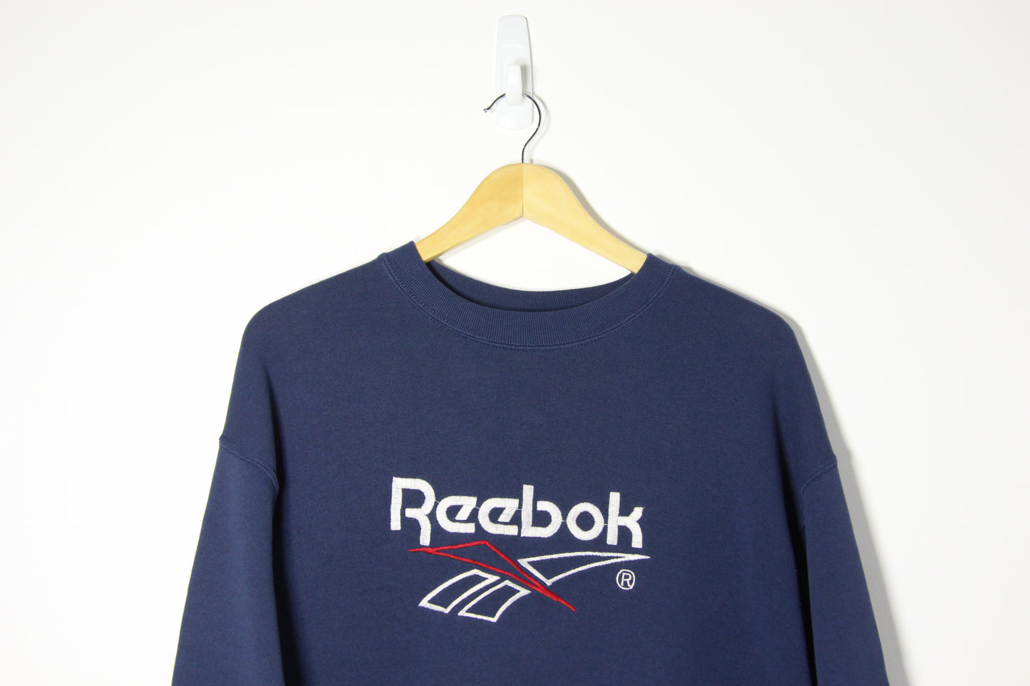 1990's Bootleg Reebok Embroidered Sweatshirt - L