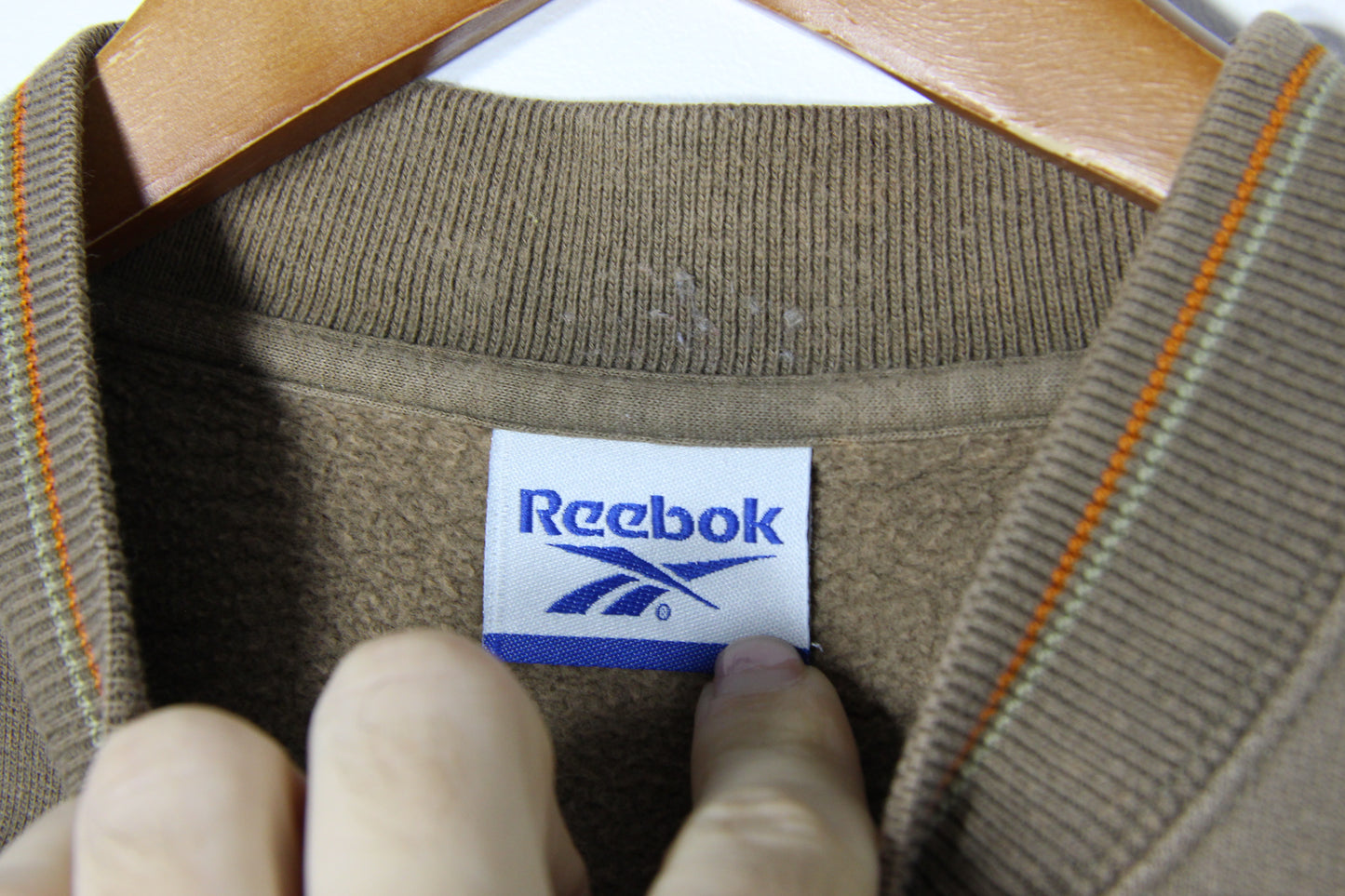 2000's Brown Reebok Sweatshirt - S (W)