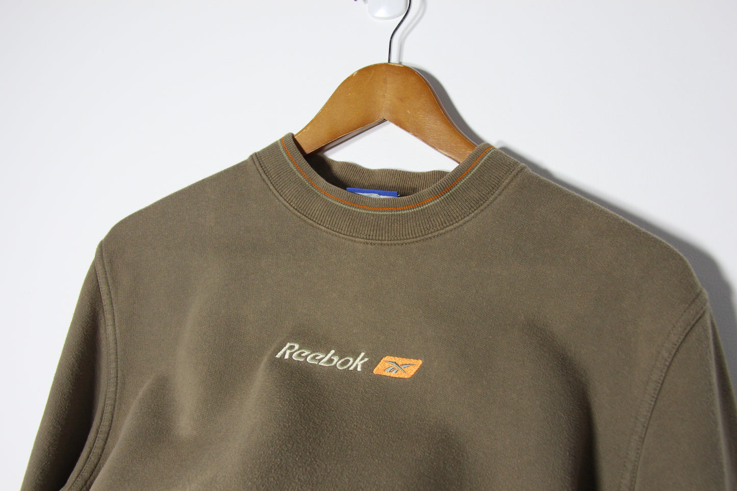 2000's Brown Reebok Sweatshirt - S (W)