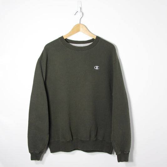 2000's Champion Green Sweatshirt - L