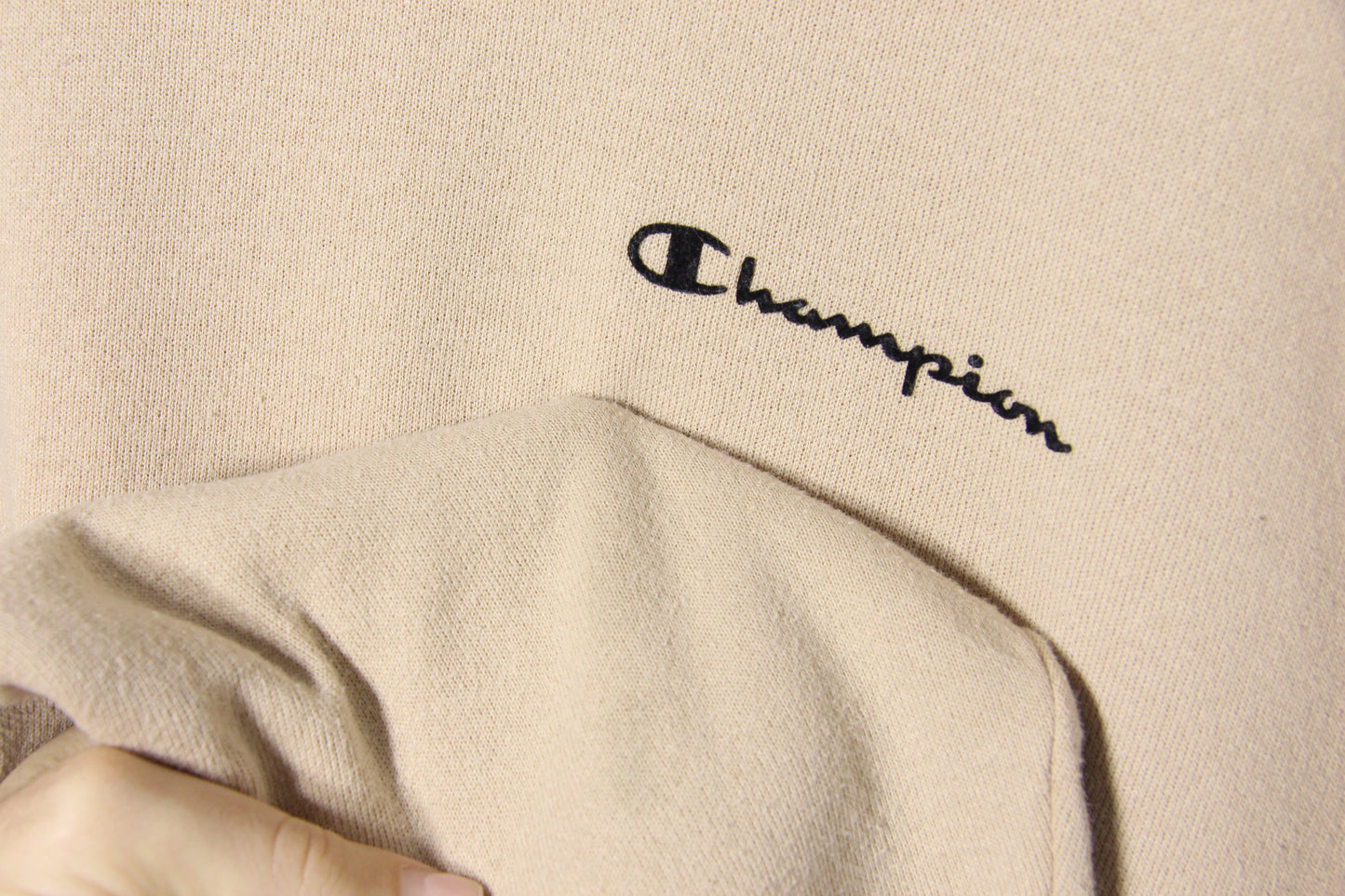 Vintage Champion Cream Beige Sweatshirt - XL