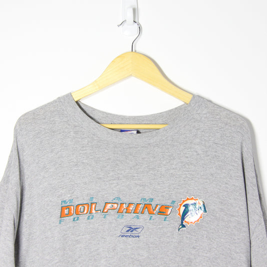 1990's Miami Dolphins Reebok Tee - XL/XXL