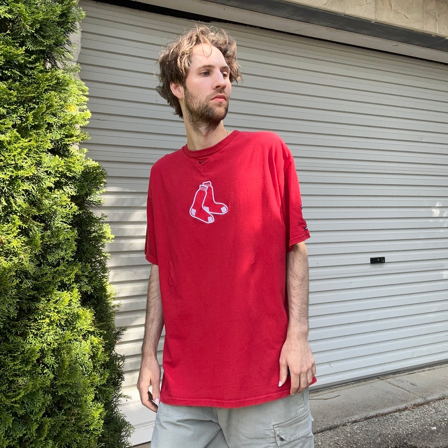 Vintage Nike Texas Embroidered Tee - XL