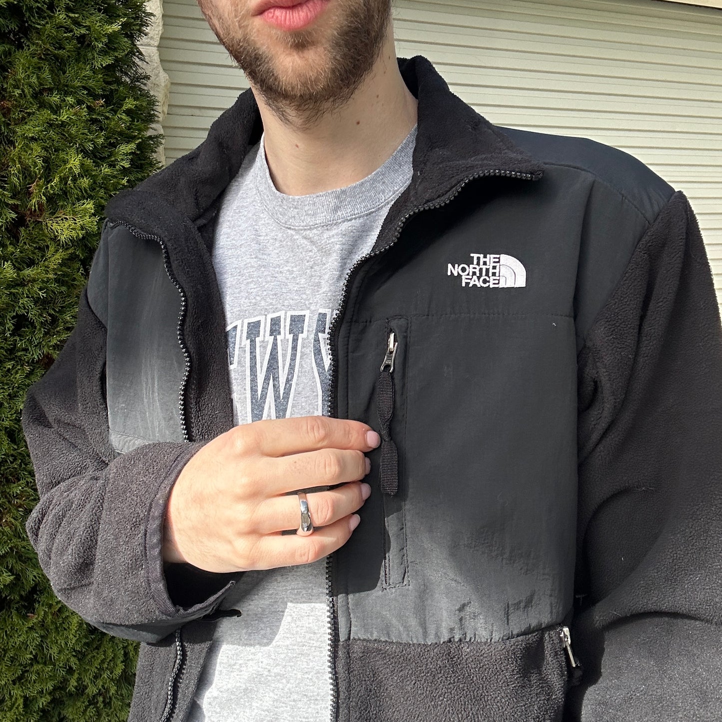 Vintage The North Face Denali Fleece Black - Mens M