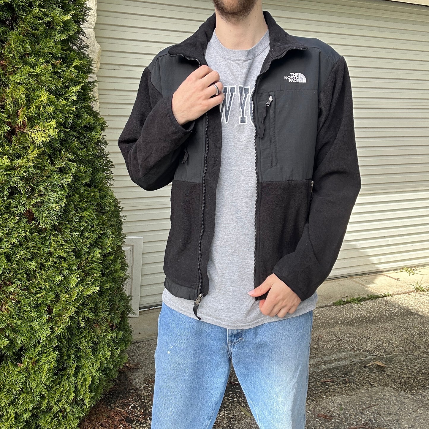 Vintage The North Face Denali Fleece Black - Mens M