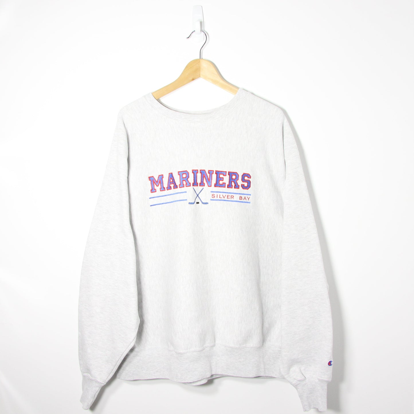 Vintage Mariners Champion Grey Sweatshirt - XL