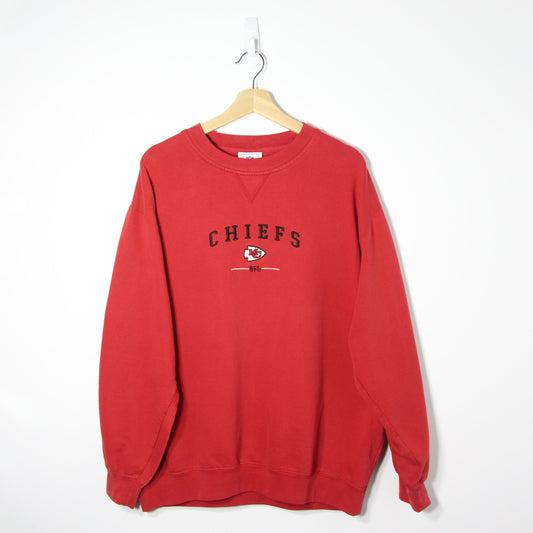 2000's Chiefs NFL Sweatshirt - L