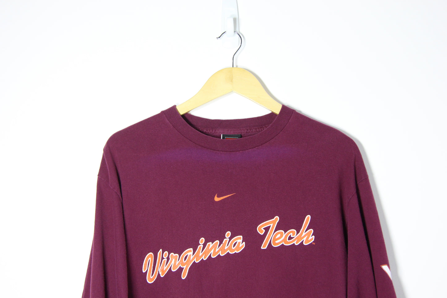 2000's Virginia Tech Nike Long Sleeve Tee - M