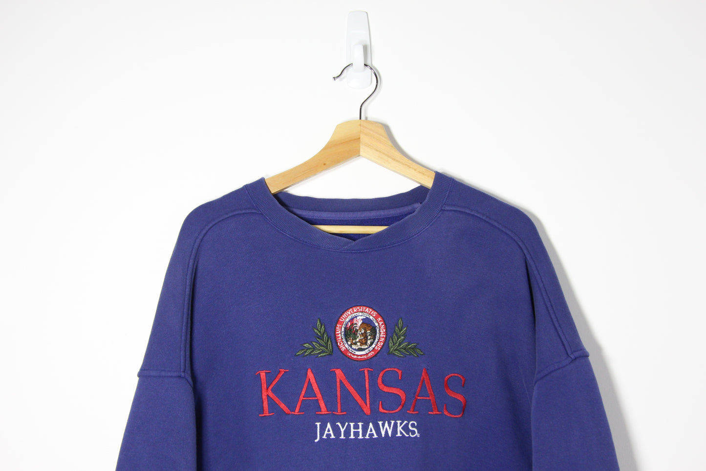 1990's Kansas Jayhawks Sweatshirt - XL