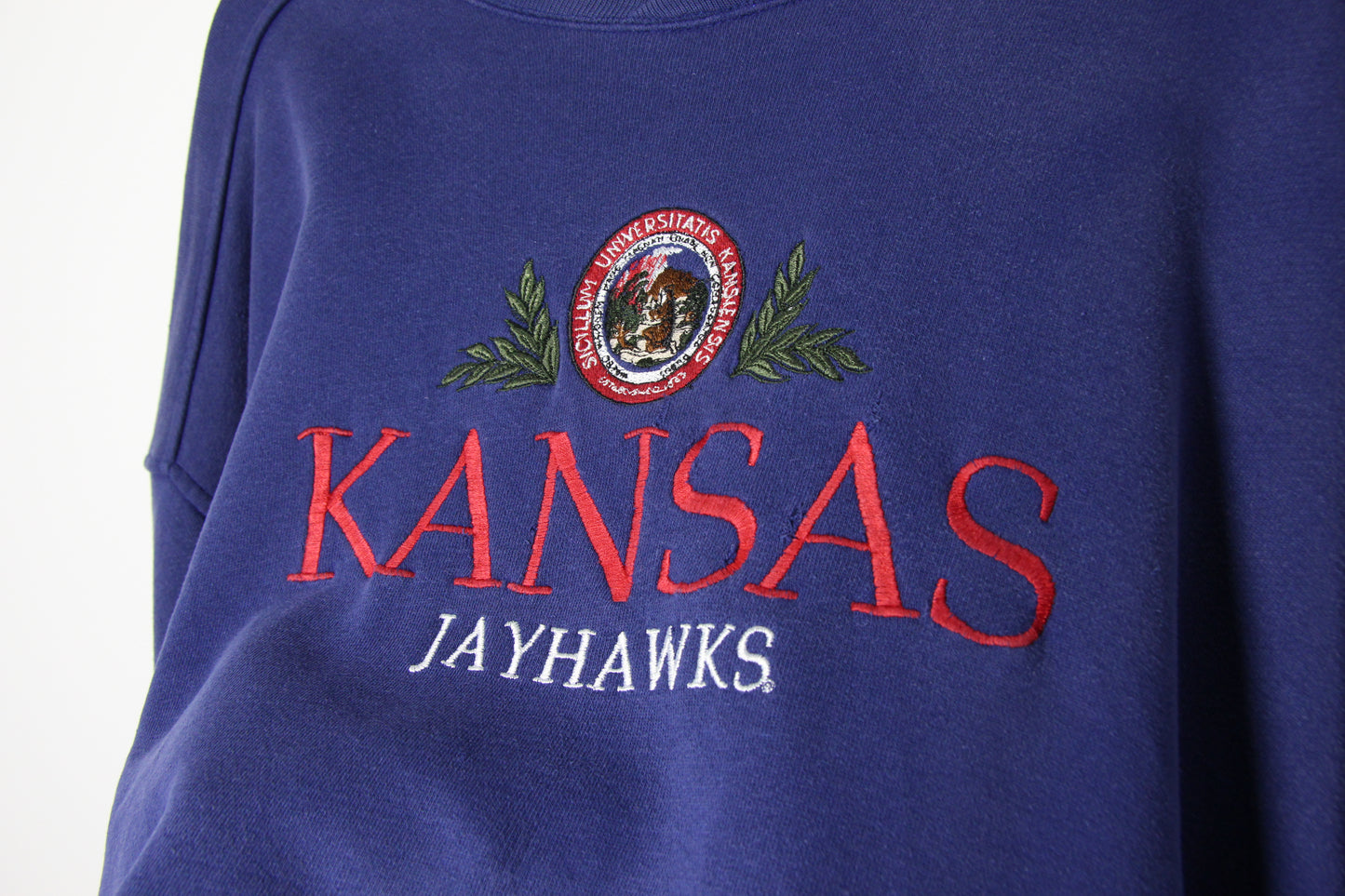 1990's Kansas Jayhawks Sweatshirt - XL