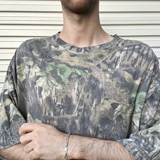 Vintage MossyOak Camo Tee - 3XL