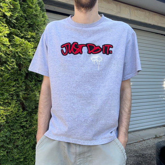 Vintage Nike Just Do It Tee - M