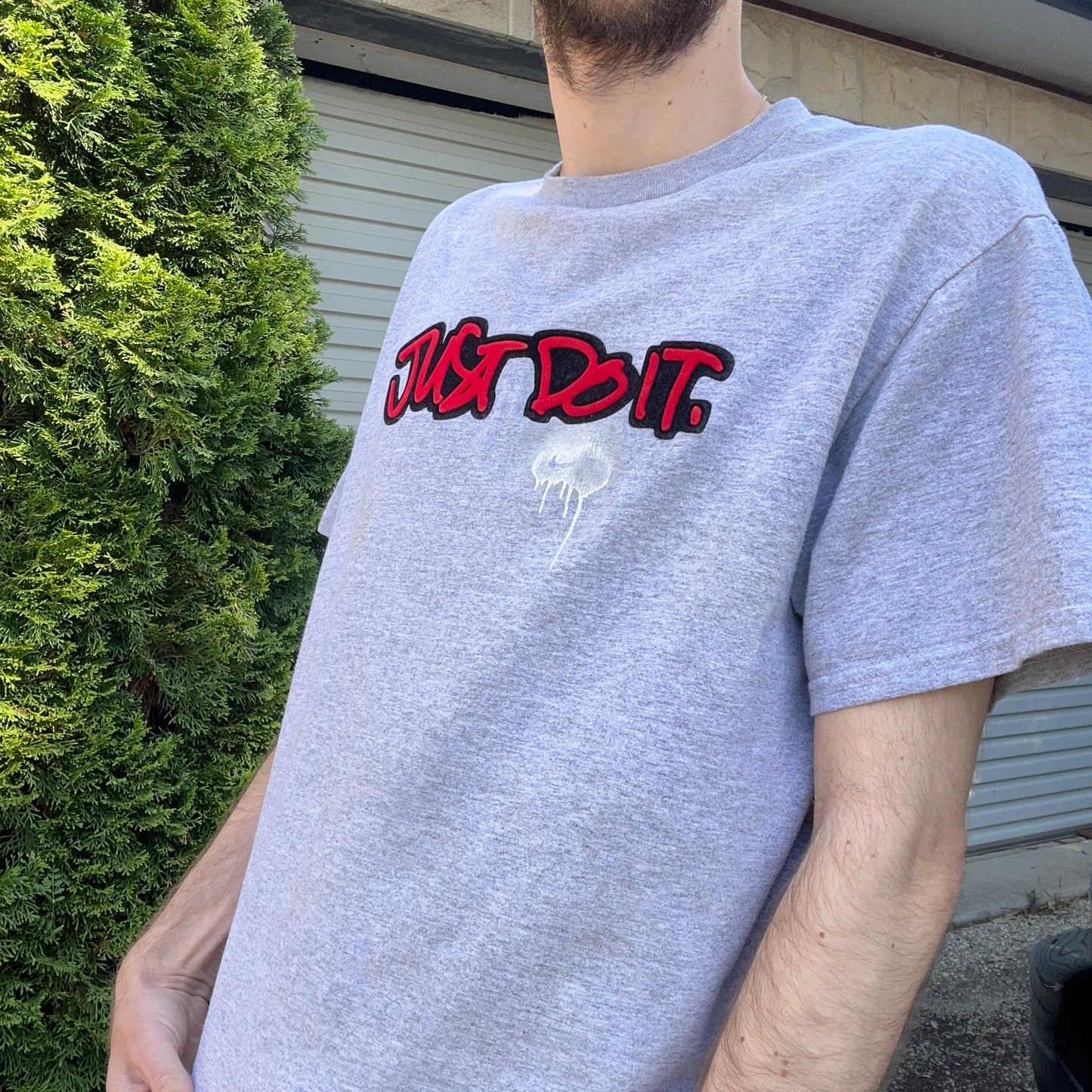 Vintage Nike Just Do It Tee - M