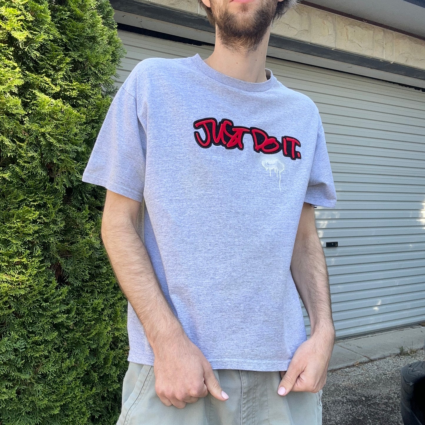 Vintage Nike Just Do It Tee - M