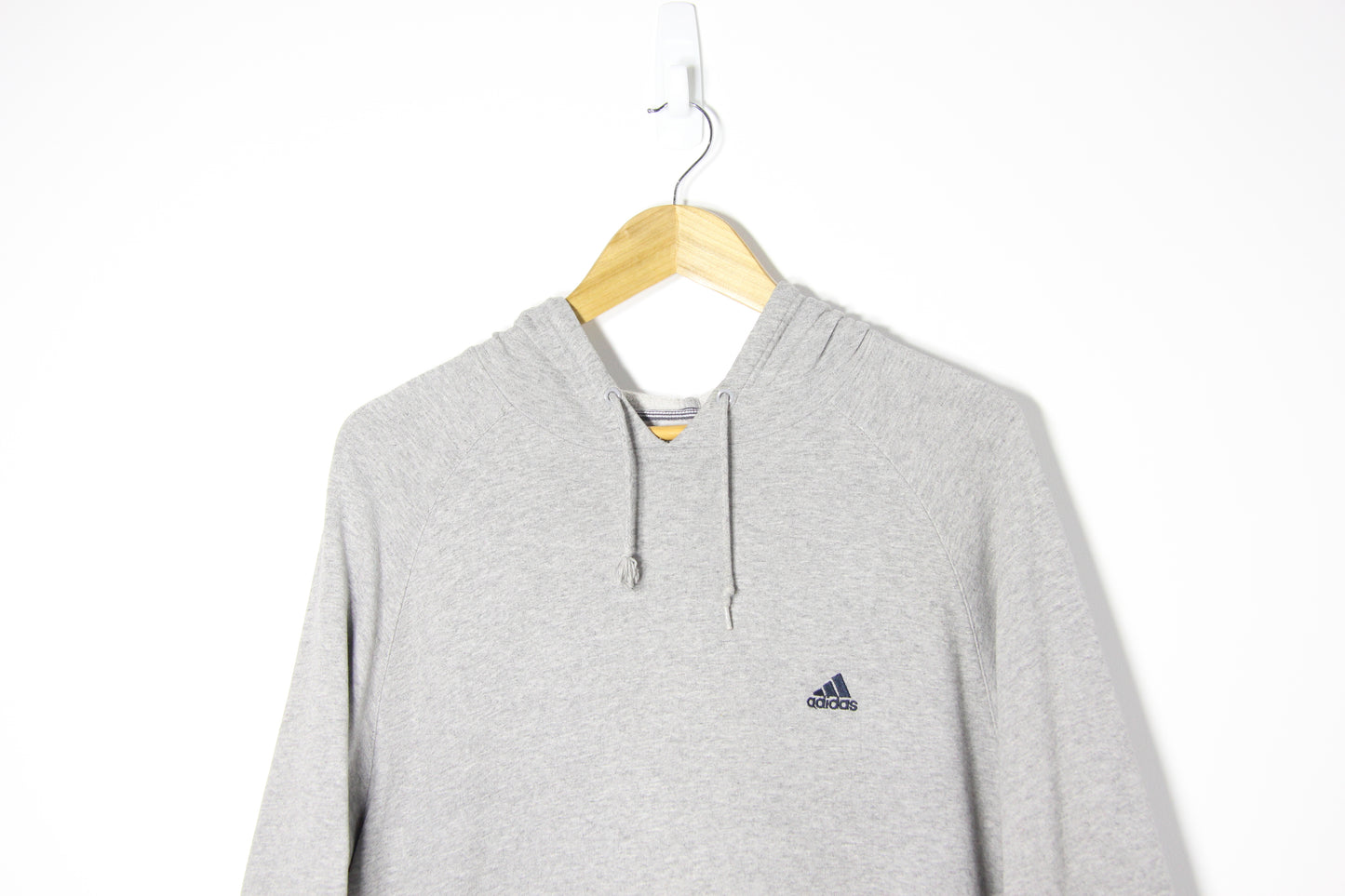 2000's Adidas Hooded Jumper - L