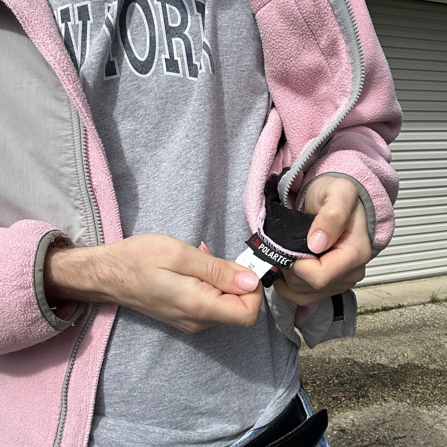 Vintage The North Face Denali Fleece Pink - Womens L