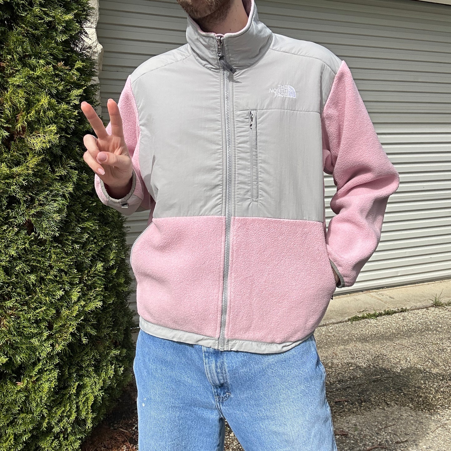 Vintage The North Face Denali Fleece Pink - Womens L